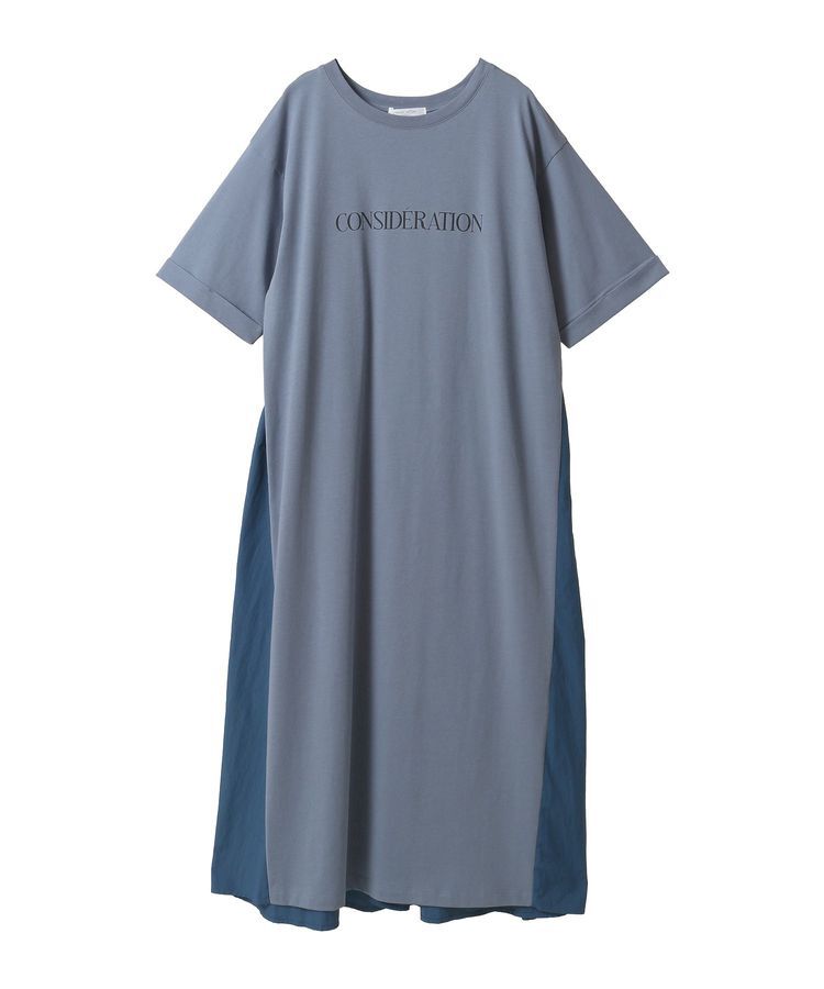 Green Parks「ナイロンドッキングロゴワンピース」|ワンピース|