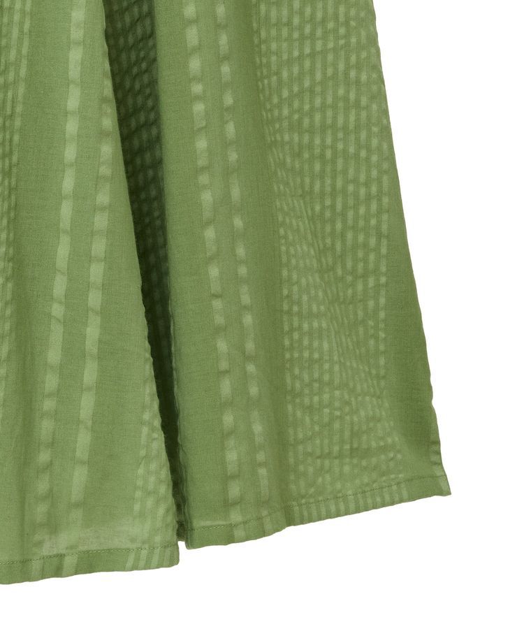 Green Parks「インド綿 シアーサッカーギャザースカート」|スカート|