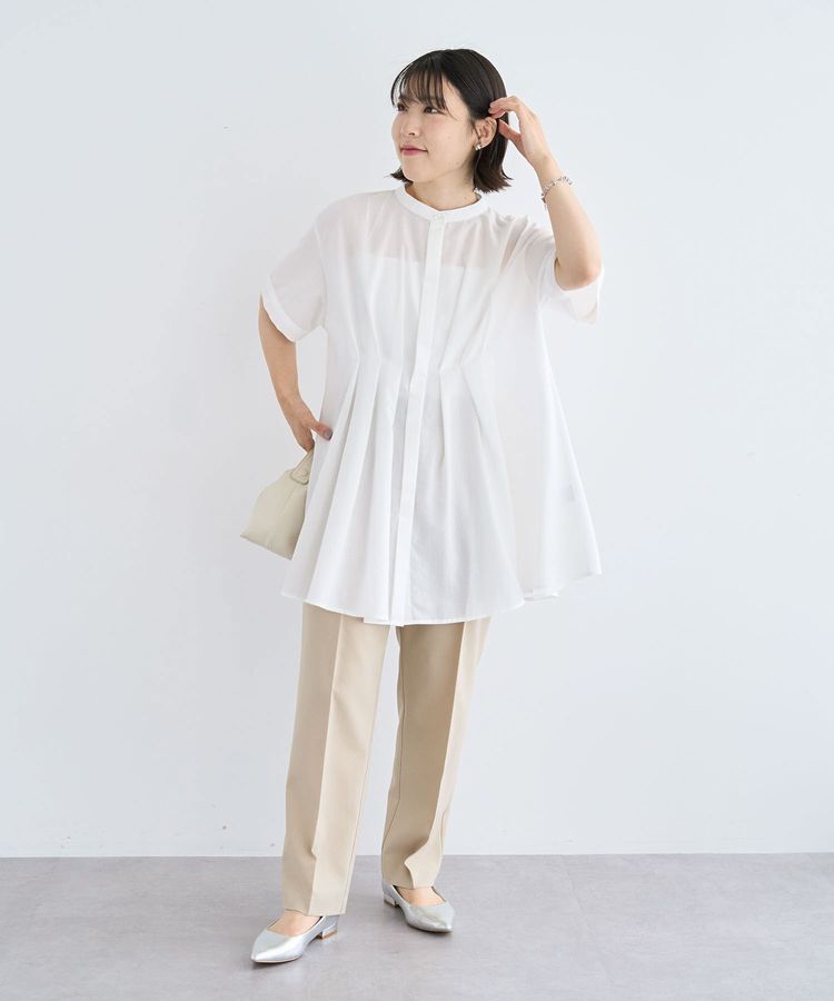 Green Parks「きれいシルエット麻調パンツ(テーパード)」|その他|