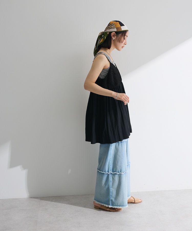 Green Parks「テープ刺繍ビスチェ」|キャミソール|