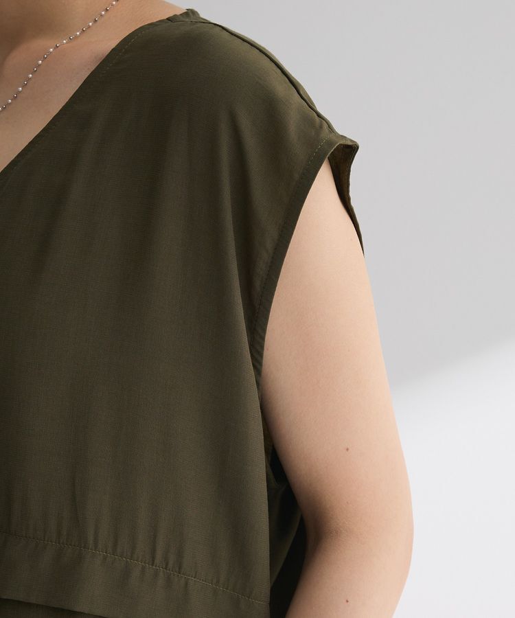 Green Parks「シアーミリタリーベスト」|ベスト・ジレ|