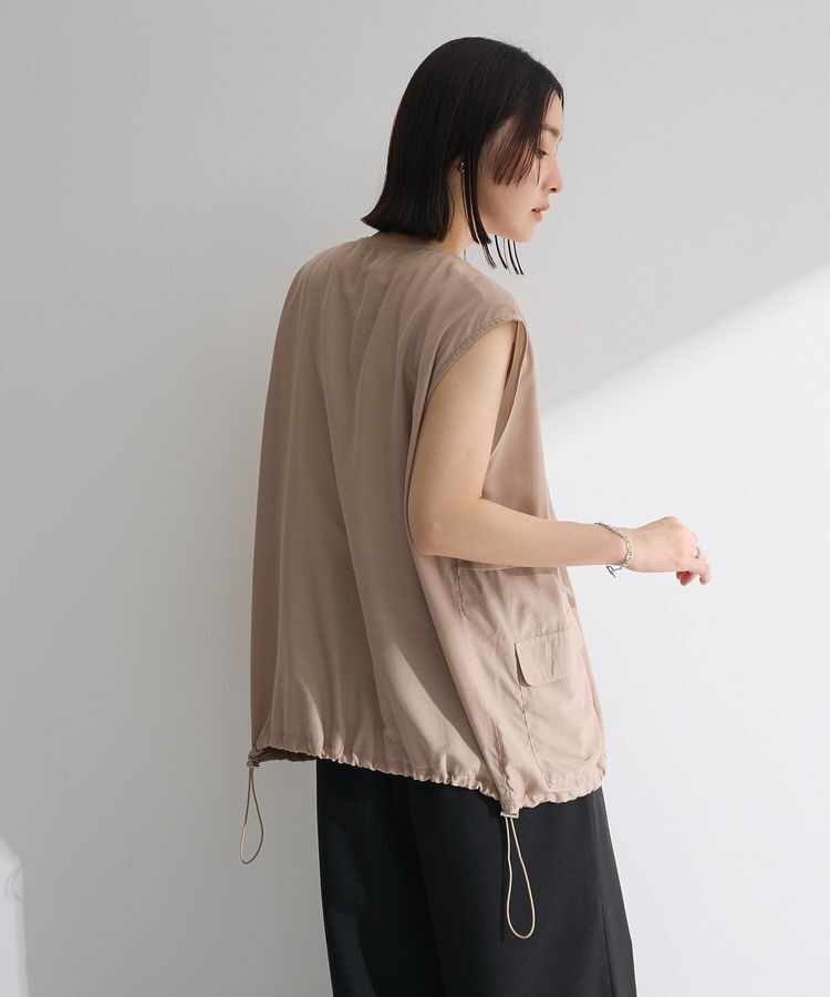 Green Parks「シアーミリタリーベスト」|ベスト・ジレ|