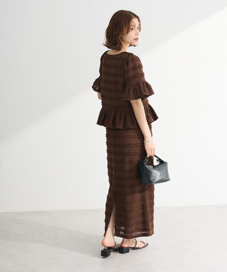 Green Parks「・SUGAR SPOON レースフリルプルオーバー」|Tシャツ・カットソー|