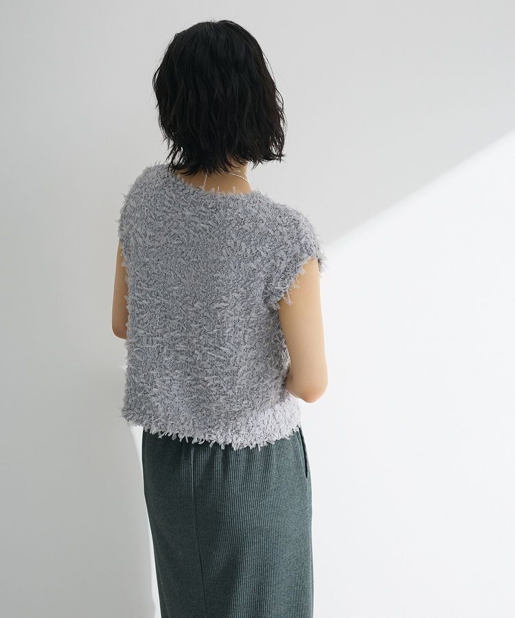 Green Parks「・swing by チュールヤーンプルオーバー」|ベスト・ジレ|