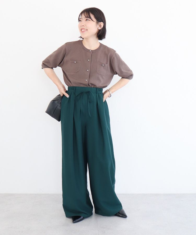 Green Parks「コンパクトポケットカーディガン」|カーディガン|