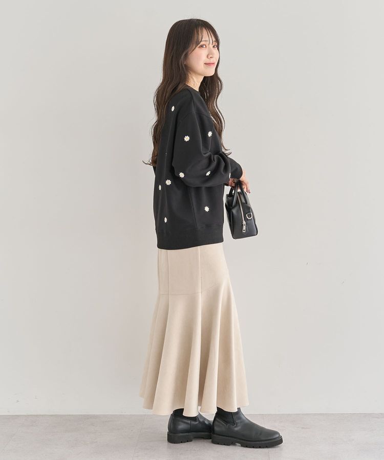 Green Parks「・ELENCARE DUE スエードポンチフレアスカート」|フレア|