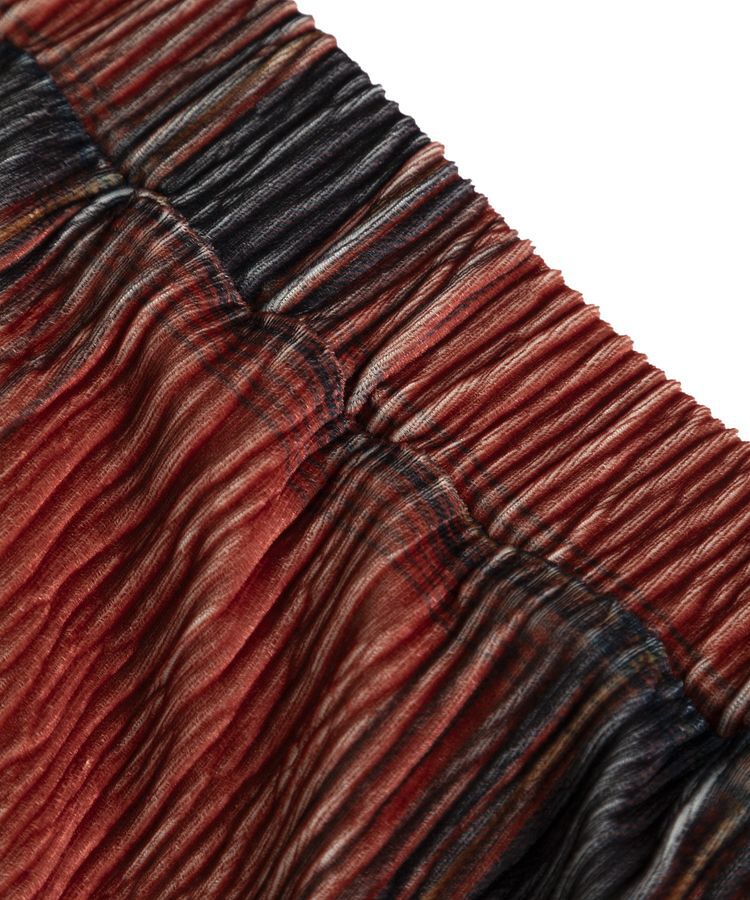 Green Parks「楊柳ベロアチェックIラインスカート」|スカート|