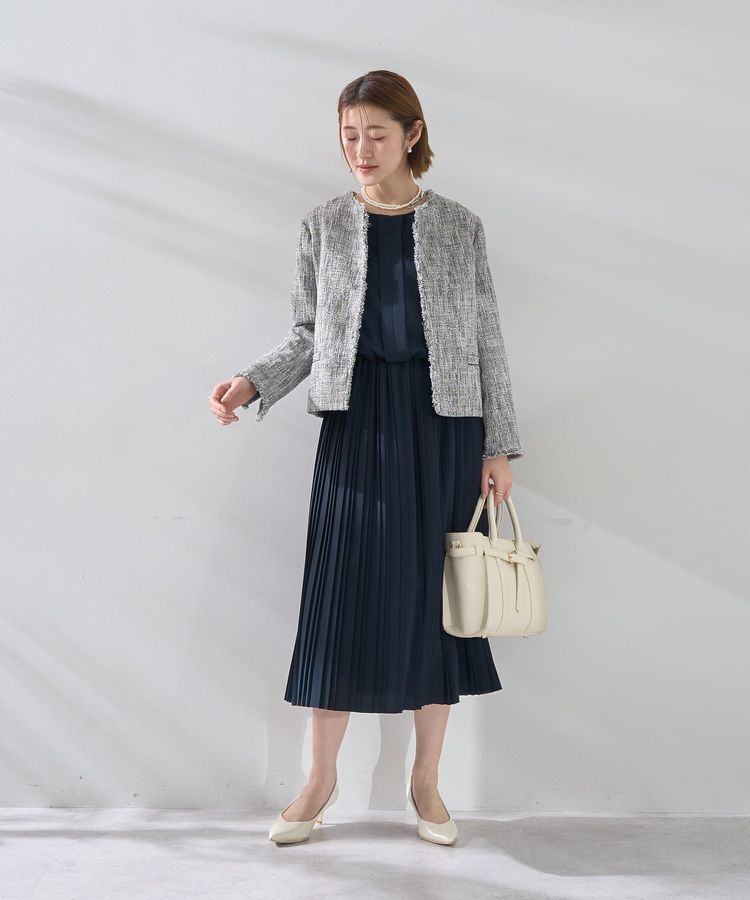 YECCA VECCA「ツイードジャケット(1)」|テーラードジャケット|