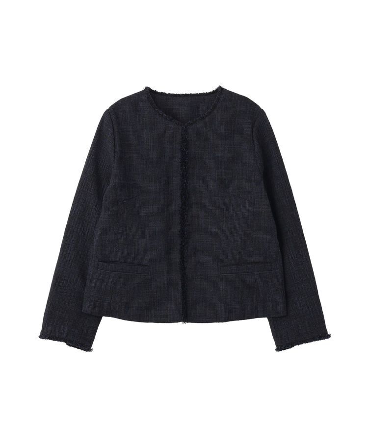 YECCA VECCA「ツイードジャケット(1)」|テーラードジャケット|