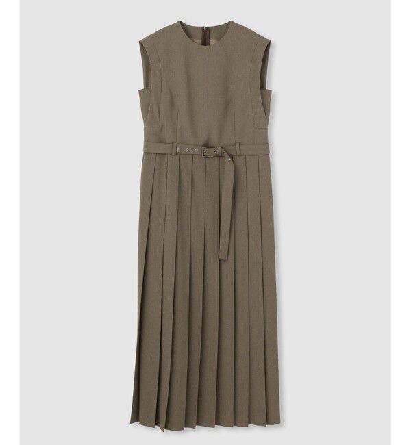 allureville「サイドスリットプリーツロングワンピース」|ワンピース|