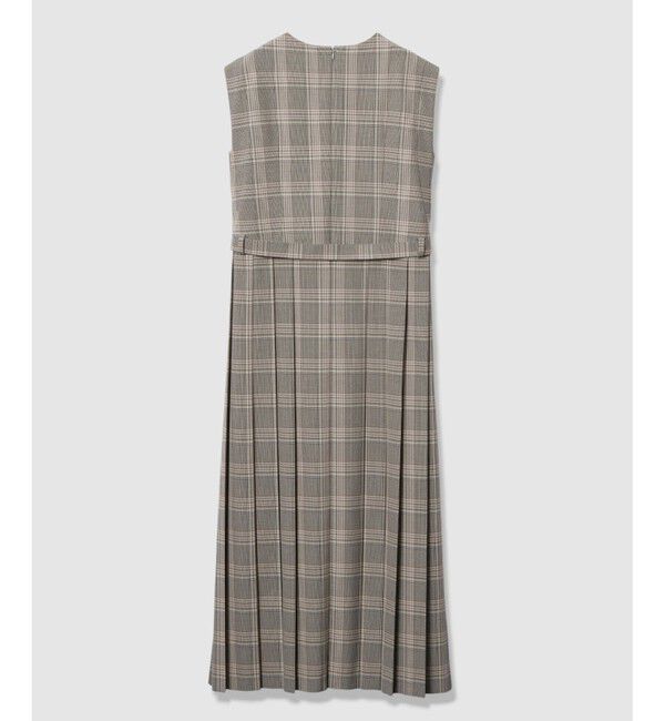 allureville「サイドスリットプリーツロングワンピース」|ワンピース|