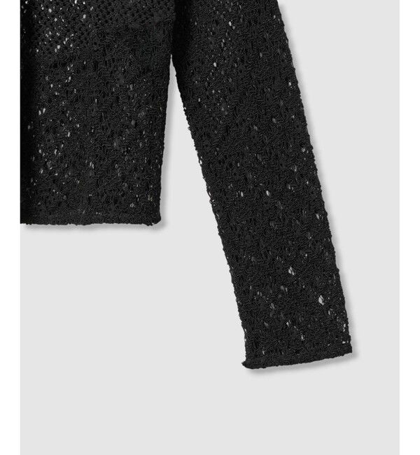 LOULOU WILLOUGHBY「【LOULOU WILLOUGHBY】レースコンビプルオーバー」|Tシャツ・カットソー|