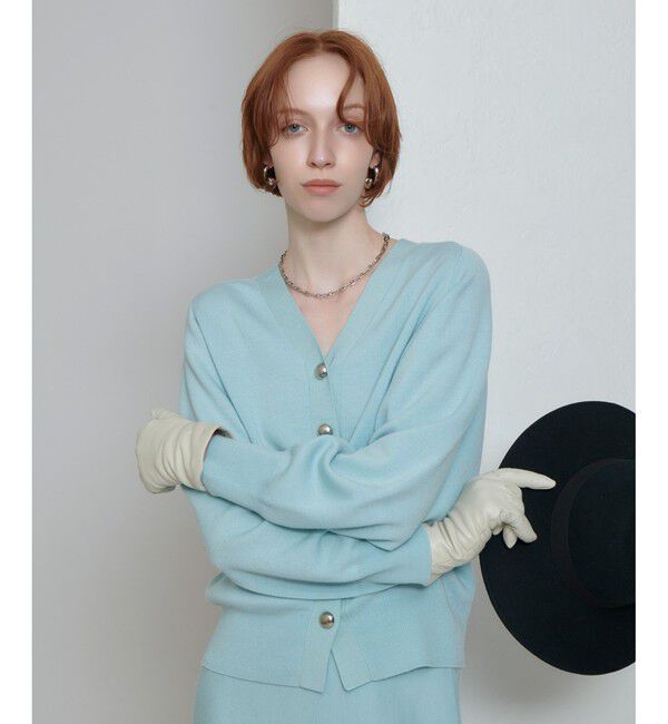 allureville「ウールスムースカーディガン」|カーディガン|