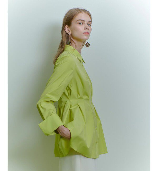 LOULOU WILLOUGHBY「【LOULOU WILLOUGHBY】タックシェイプシャツ」|シャツ・ブラウス|