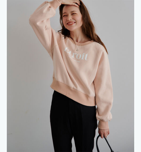 titivate「裏起毛ロゴプリントプルオーバー」|Tシャツ・カットソー|