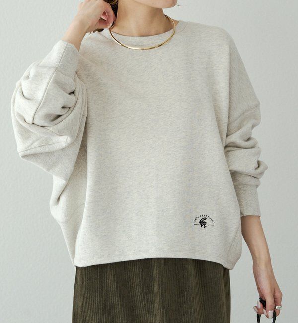  「サイドリブスウェットプルオーバー」|プルオーバー|