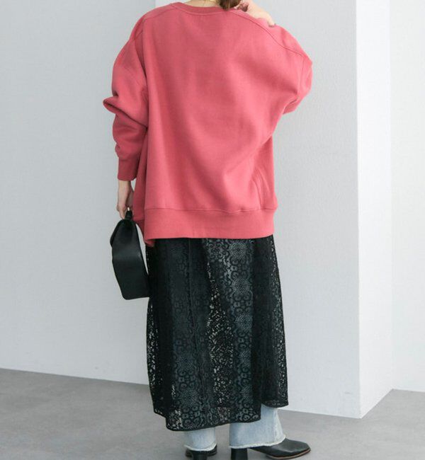  「シンプル裏起毛スウェットプルオーバー」|プルオーバー|