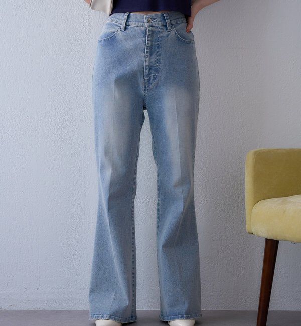  「【WEB限定】ストレッチ美脚デニムパンツ」|その他|