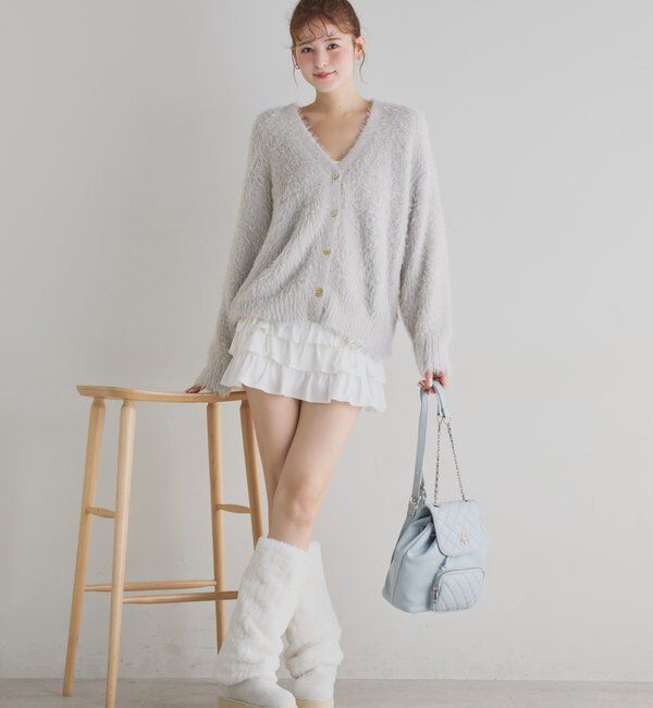 「あざとモテフェザーカーデ」|ニット・セーター|
