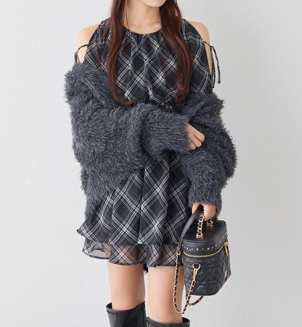  「あざとモテフェザーカーデ」|ニット・セーター|