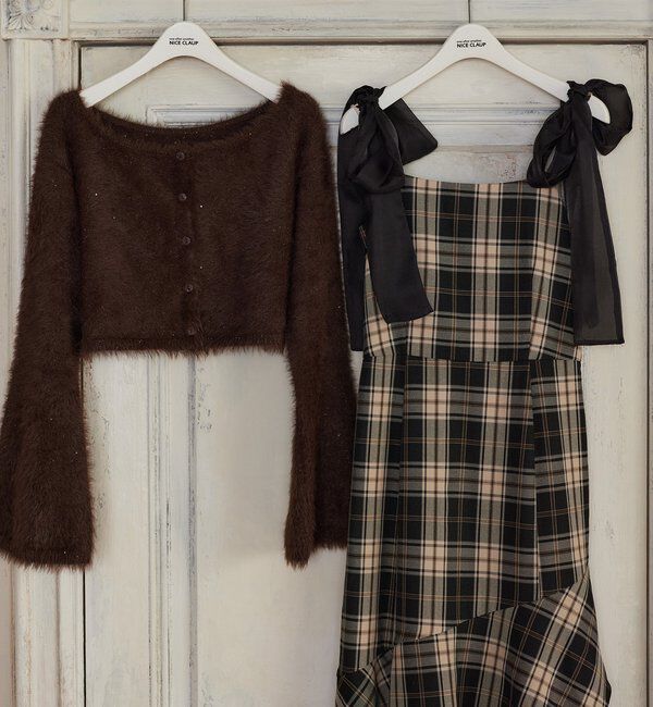  「【HolidayCollection】ニットSETイレヘムワンピース」|ワンピース|