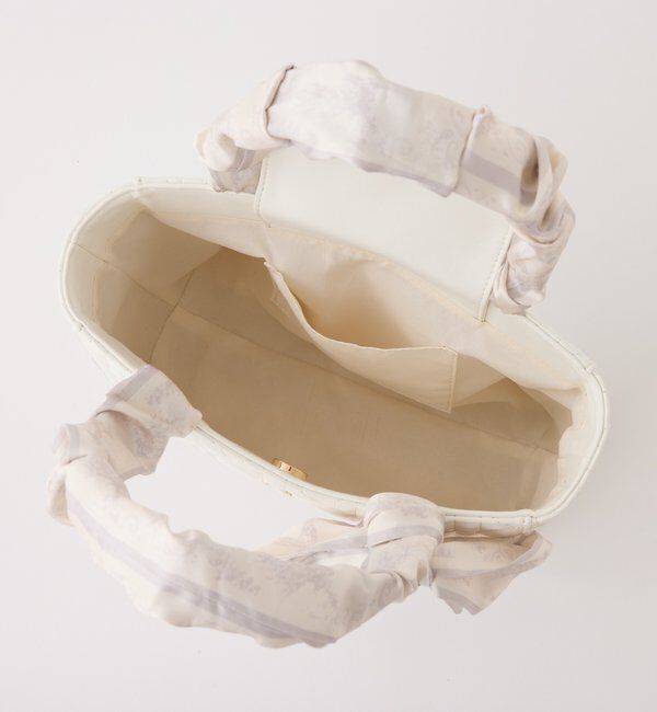  「スカーフハンドルキルティングトート」|ショルダー・メッセンジャー|