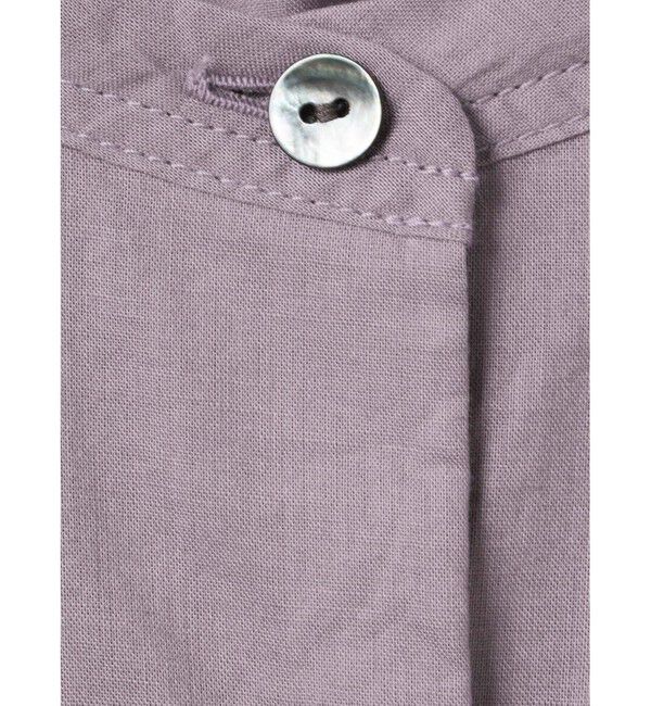 mizuiro ind「mizuiro ind バックギャザーワイドシャツ」|シャツ・ブラウス|