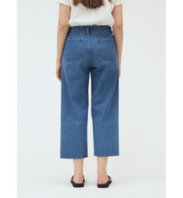 mizuiro ind「mizuiro ind ストレートデニムパンツ」|デニム|