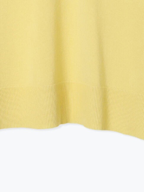 Te chichi TERRASSE「袖ボタンVネックプルオーバーニット」|ニット・セーター|