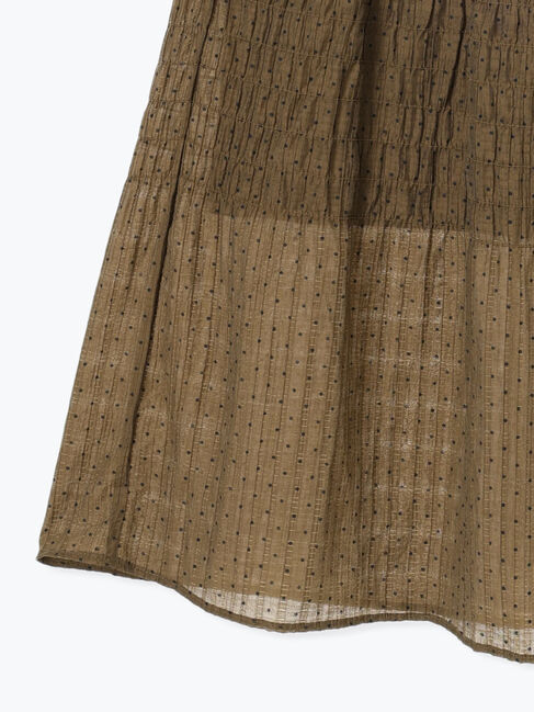 Te chichi「【松井愛莉着用】ドットシャーリングタイトスカート（セットアップ可）《2025summer catalog item》」|スカート|