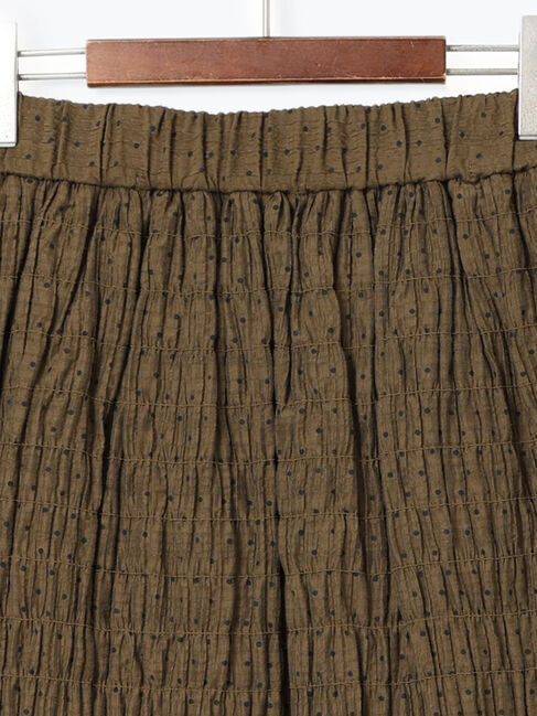 Te chichi「【松井愛莉着用】ドットシャーリングタイトスカート（セットアップ可）《2025summer catalog item》」|スカート|