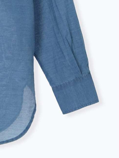 Lugnoncure「インディゴシアーシャツ《2025autumn catalog item》」|シャツ・ブラウス|