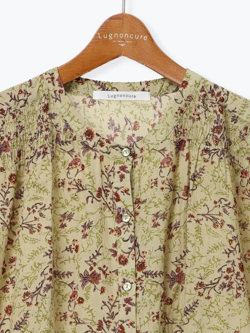 Lugnoncure「【INDIA made】無地/柄アソートシャーリングブラウス」|シャツ・ブラウス|