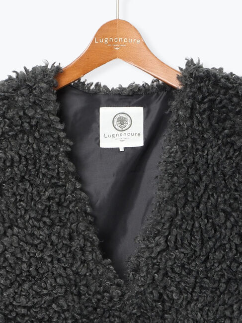 Lugnoncure「ショートボアベスト」|ダウンベスト・ベスト|