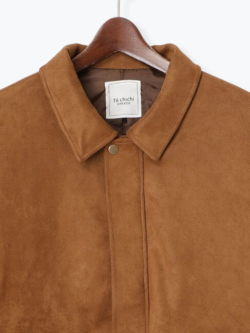 Te chichi TERRASSE「オーバーサイズブルゾン《2025autumn catalog item》」|ブルゾン・スタジャン|