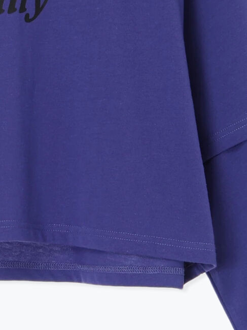 Te chichi TERRASSE「フェイクレイヤードプリントTシャツ」|Tシャツ・カットソー|