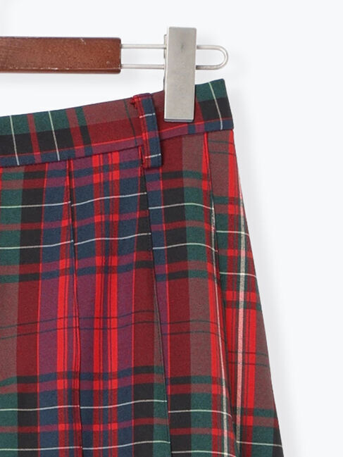 Te chichi「チェックアソートロングプリーツスカート」|スカート|