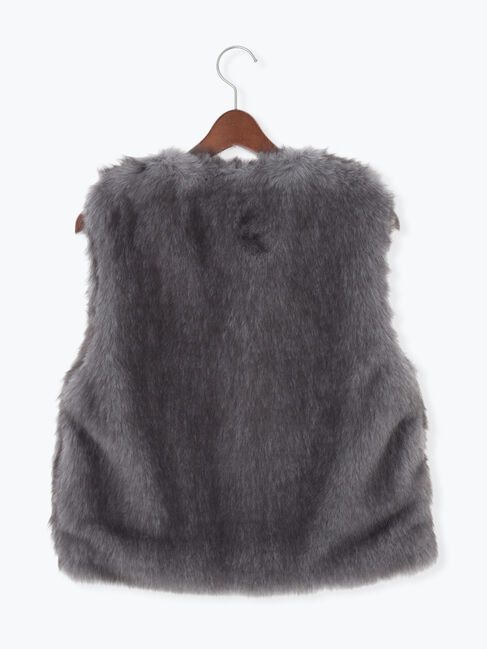 Te chichi「ショートファーベスト《2025winter catalog item》」|ダウンベスト・ベスト|