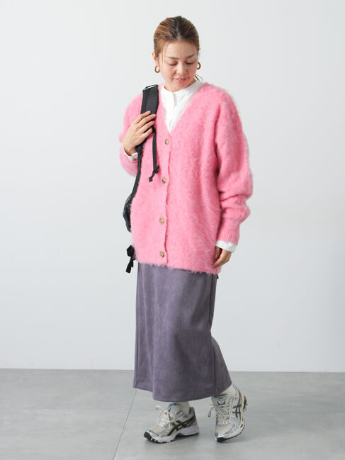 Lugnoncure「刺繍入りバンドカラーシャツ」|シャツ・ブラウス|