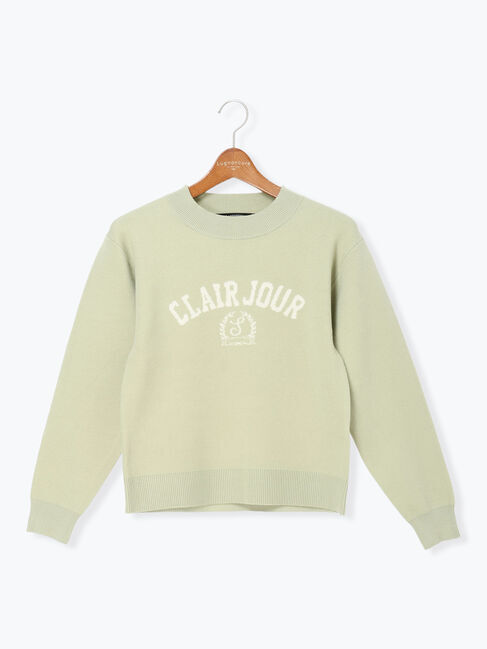 Lugnoncure「エンブレムロゴニット」|ニット・セーター|