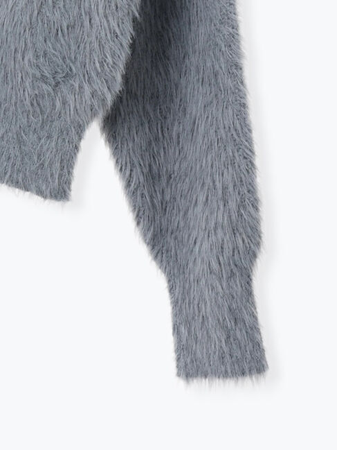 Te chichi「シャギーヤーンロングスリーブニット」|ニット・セーター|