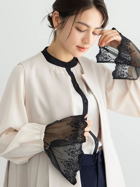 Te chichi「【セレモニーアイテム】レースカフスブラウス」|シャツ・ブラウス|