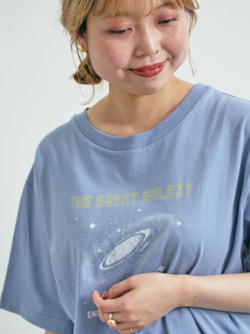SM2「ギャラクシープリントTシャツ」|Tシャツ・カットソー|