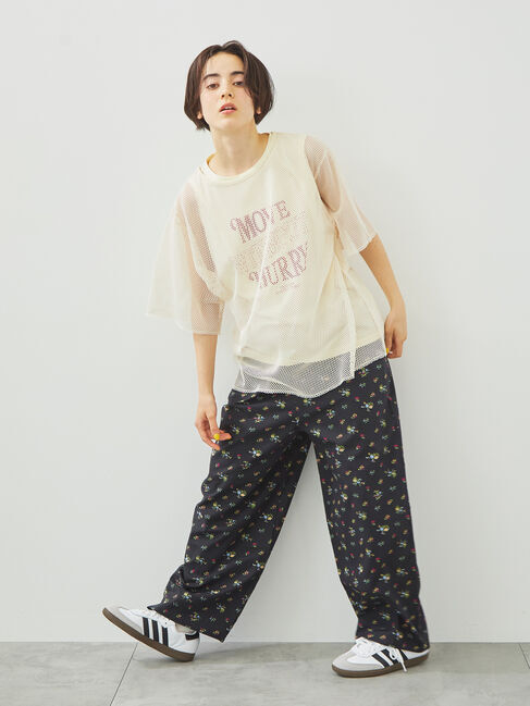 SM2「メッシュTシャツ&プリントノースリーブSET」|Tシャツ・カットソー|