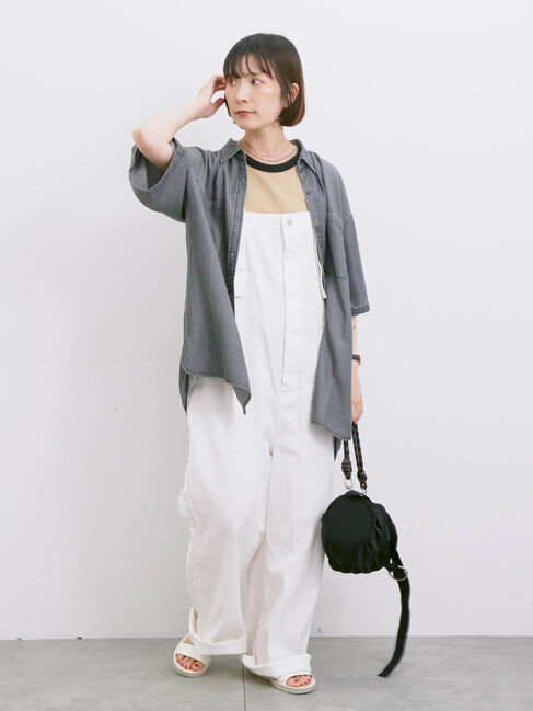 Samansa Mos2 blue「◎アメリカンスリーブタンク」|Tシャツ・カットソー|