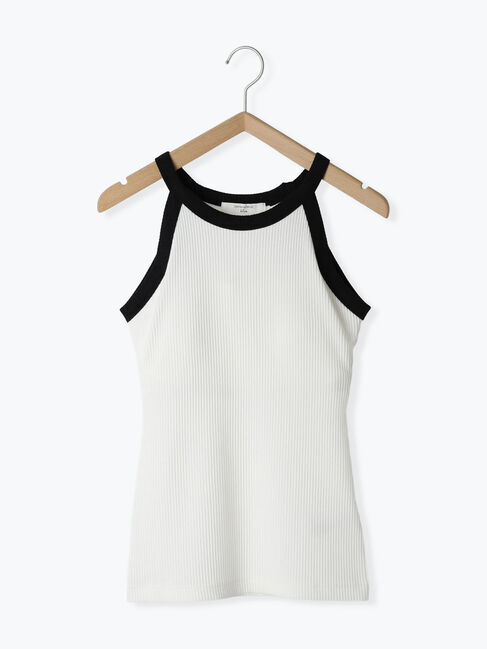 Samansa Mos2 blue「◎アメリカンスリーブタンク」|Tシャツ・カットソー|