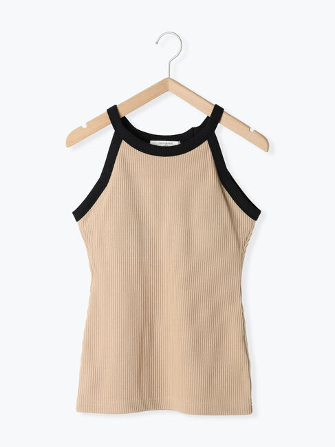 Samansa Mos2 blue「◎アメリカンスリーブタンク」|Tシャツ・カットソー|