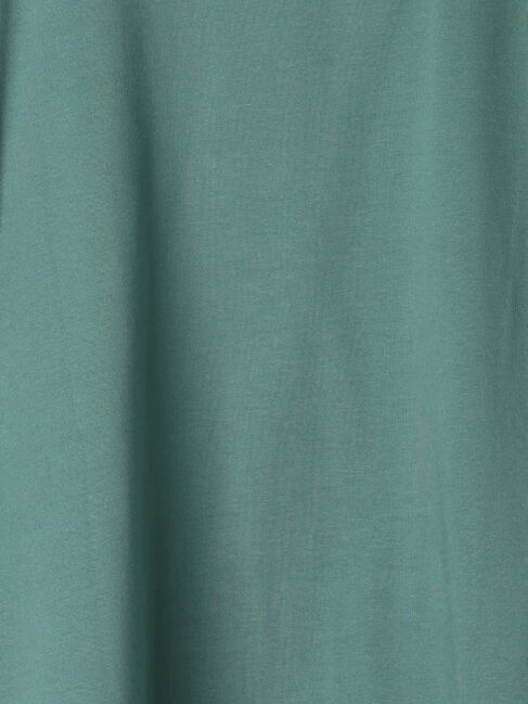 Samansa Mos2 blue「【USAコットン】フリルTシャツ」|Tシャツ・カットソー|