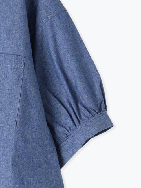 Samansa Mos2「ショート丈シャツ」|シャツ・ブラウス|