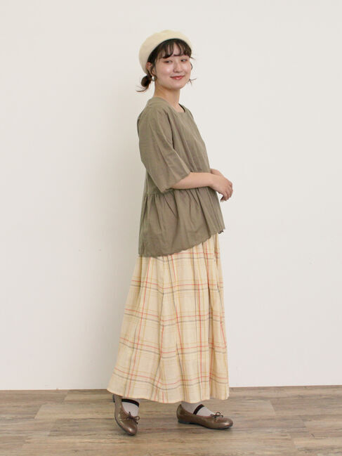 Samansa Mos2「◎裾スカラップブラウス」|シャツ・ブラウス|